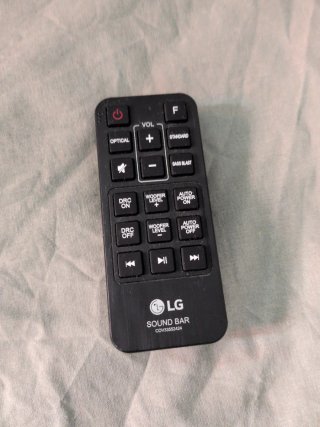 Barra de Sonido LG SJ2 Inalámbrica Negra