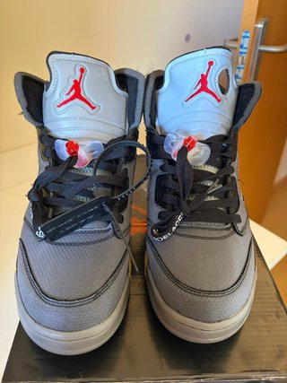 Jordan 5 retro muslin x off white