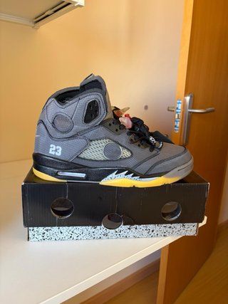 Jordan 5 retro muslin x off white