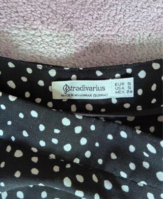 Falda lunares con pantalón interior