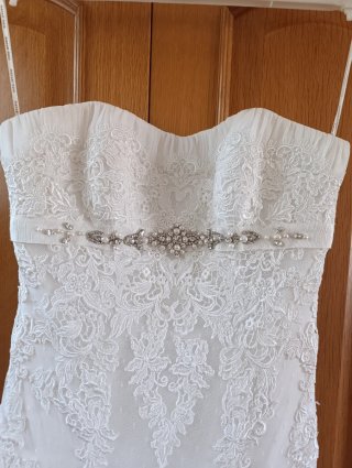 Vestido de Novia Blanco Encaje
