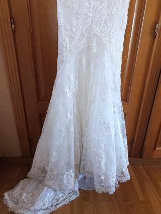 Vestido de Novia Blanco Encaje