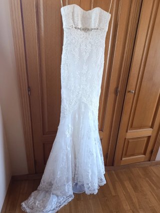 Vestido de Novia Blanco Encaje