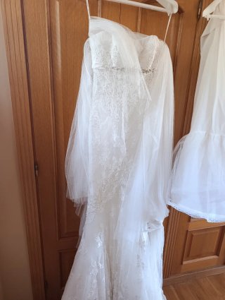 Vestido de Novia Blanco Encaje