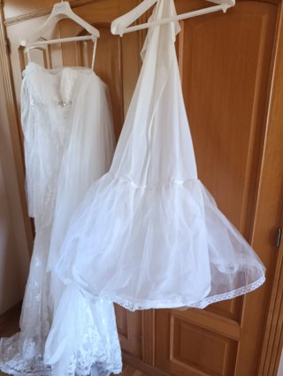 Vestido de Novia Blanco Encaje