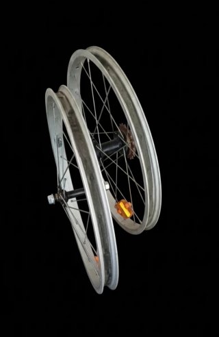 Juego Ruedas Bici 18" Aluminio Delantera y Trasera