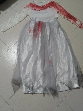 Disfraz Novia Muerta Talla 10 Años