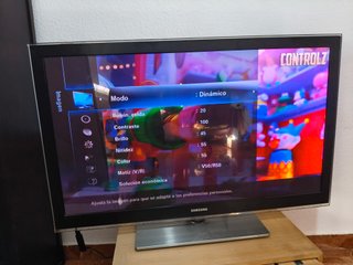 Televisor Samsung Plasma Negro/Plateado