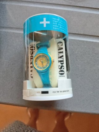 Reloj Calypso Infantil Azul y Amarillo