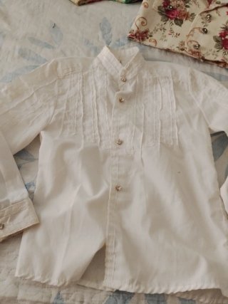 Traje zaragüelles niño 5-6 años. Sin marca echo mo