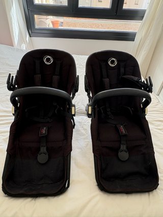 Carrito Bugaboo Donkey Gemelar + Accesorios