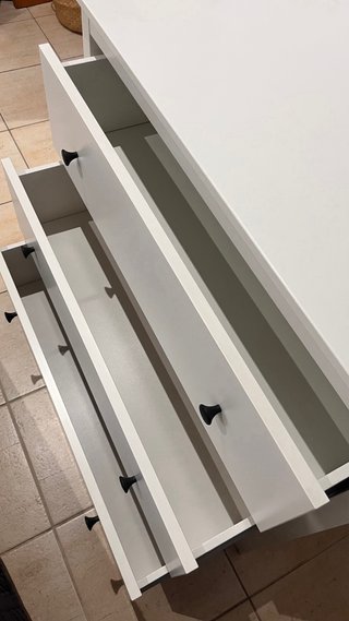 Cómoda IKEA HEMNES Blanca 3 Cajones 108cm