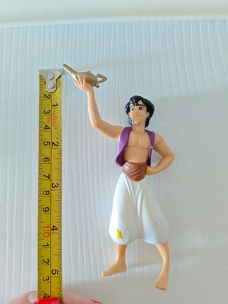 Figura Aladdín Bullyland Disney con lámpara