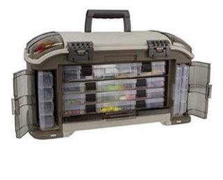 Caja de señuelos pesca barco currican aparejos