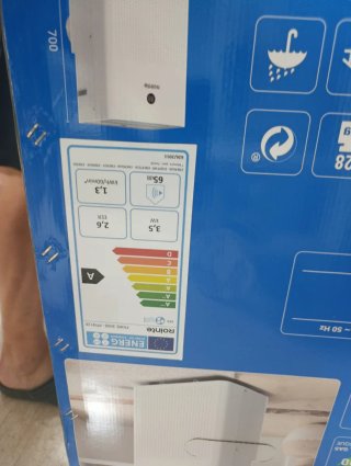 Aire acondicionado Rointe blanco portatil