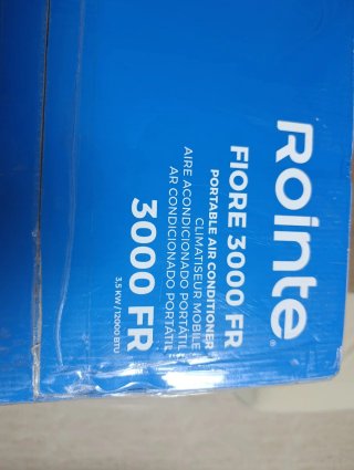 Aire acondicionado Rointe blanco portatil