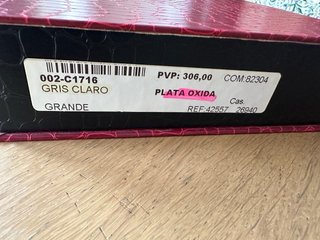 Aderezo Plata Verge
