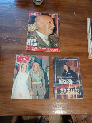 Lote revistas franco ha muerto