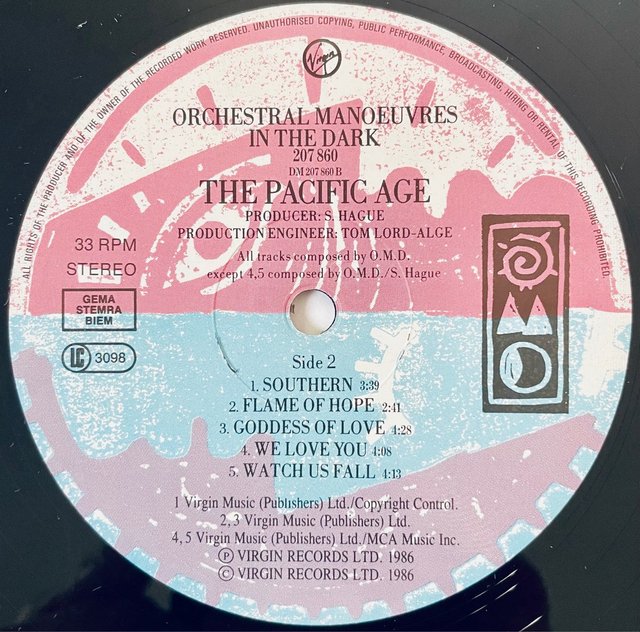 OMD – The Pacific Age | LP Vinilo