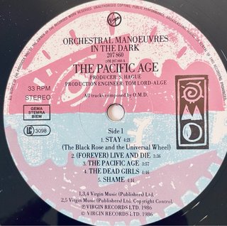 OMD – The Pacific Age | LP Vinilo