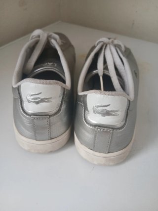 Zapatillas Lacoste Plata Mujer Talla 38