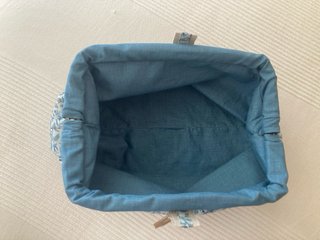 Bolso clutch/neceser artesanal floral