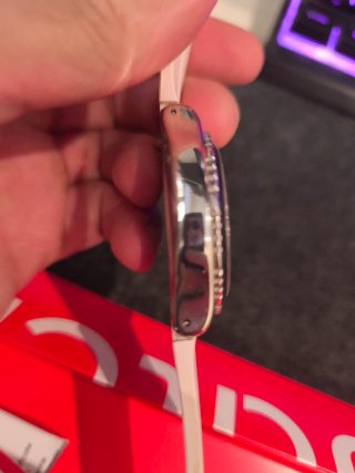 Swatch Rosa Cronógrafo Plata