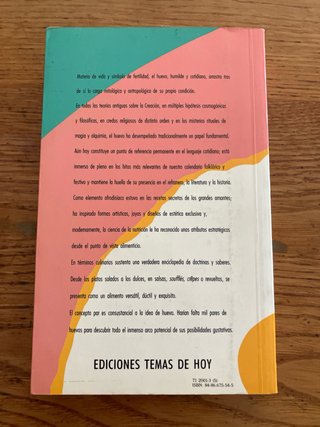 MIL PARES DE HUEVOS, sobre mitos, leyendas, cocina
