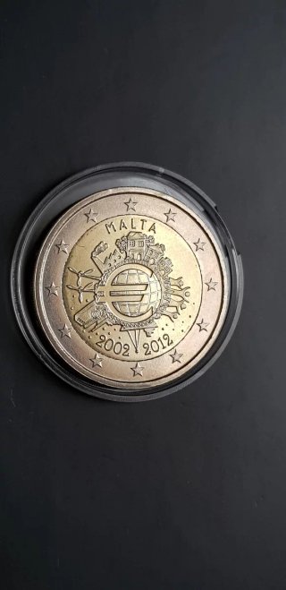2€ Malta 2012 FDC da rotolino