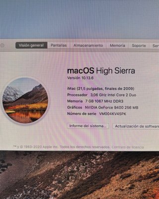iMac 21 2009 Apple