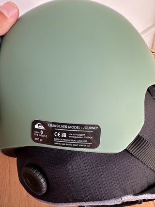 Casco Quiksilver Journey Snowboard/Esquí talla S
