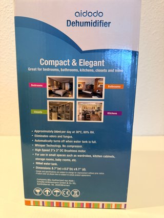 Deumidificatore Elettrico Aidodo MD301