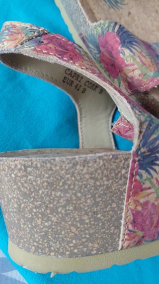 Sandalias Panamá Jack Multicolor Flores