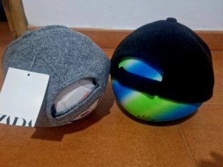 Lote 3 gorras y viseras