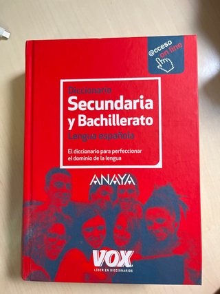 Diccionario secundaria y bachillerato lengua es...
