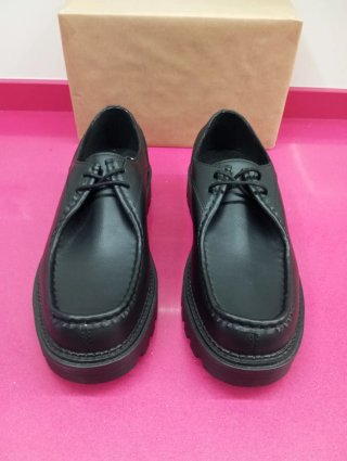 Zapatos de cordones Pull & Bear negros