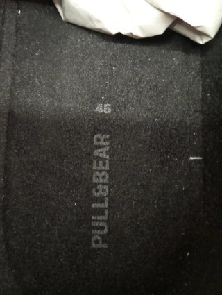Zapatos de cordones Pull & Bear negros