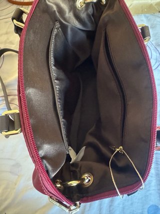 Bolso Roberto Verino Rojo y Marrón