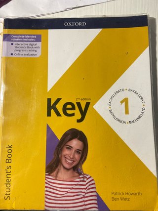 Key Bachillerato 2e 1 Student Book (Spain)