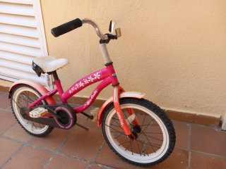 Bicicleta niña 16 pulgadas