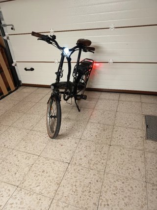 Bicicleta Eléctrica Plegable E-Fold 500 decathlon