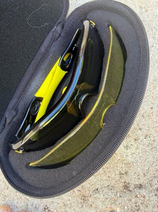 Gafas Oakley Radar con funda + lente amarilla
