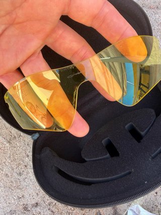 Gafas Oakley Radar con funda + lente amarilla