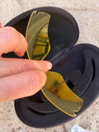 Gafas Oakley Radar con funda + lente amarilla