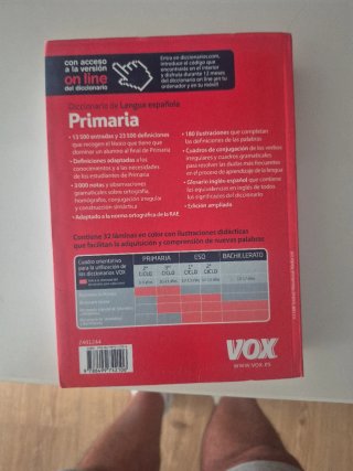 Diccionario Primaria lengua española
