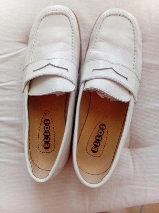 Zapatos de comunión niño Ellos blancos