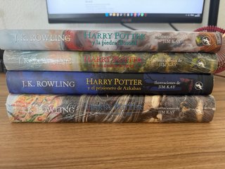 Libros ilustrados  Jim Kay de Harry Potter