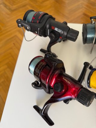 Lotes de carretes de pesca
