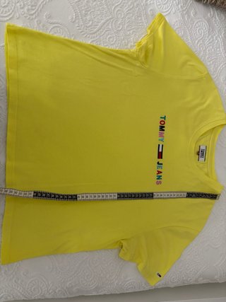 Camiseta Tommy Hilfiger Talla M Amarilla