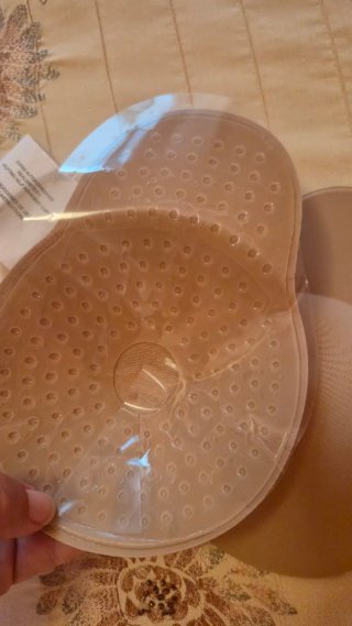 Copas Adhesivas Realzantes Oysho Beige